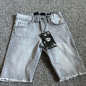 Jordan Craig Kids Gray Denim Shorts